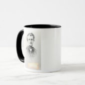 Edgar Allan Poe 1907 Tasse (Vorderseite Links)
