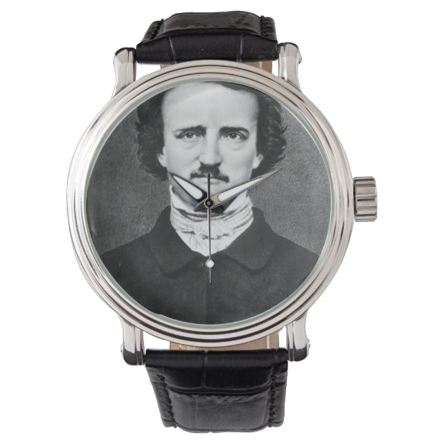 Edgar Allan Poe Armbanduhr (Vorderseite)