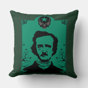 Edgar Allan Poe Art Gift Kissen