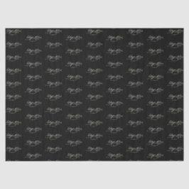 Edgar Allan Poe Autograph Signature Black Seidenpapier