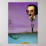 Edgar Allan Poe Balloon Poster<br><div class="desc">Edgar Allan Poe Balloon</div>