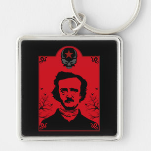 Edgar Allan Poe Black Raven Schlüsselanhänger
