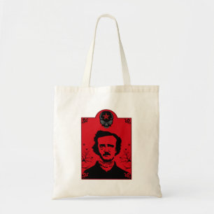 Edgar Allan Poe Black Raven Tragetasche