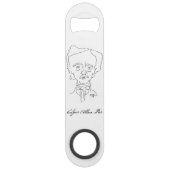 Edgar Allan Poe Bottle Opener Speed Flaschenöffner (Vorderseite)