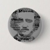 Edgar Allan Poe Bottom Button (Vorderseite)