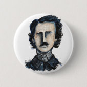 Edgar Allan poe Button (Vorderseite)