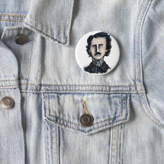 Edgar Allan poe Button (Beispiel)