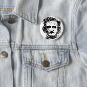 Edgar Allan Poe Button (Beispiel)