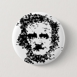 Edgar Allan Poe Button