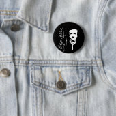 Edgar Allan Poe Button (Beispiel)