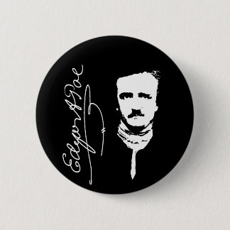 Edgar Allan Poe Button