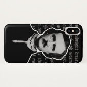 Edgar Allan Poe Case-Mate iPhone Hülle (Rückseite (Horizontal))