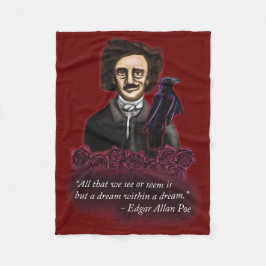 Edgar Allan Poe, Dark Academia Fleecedecke