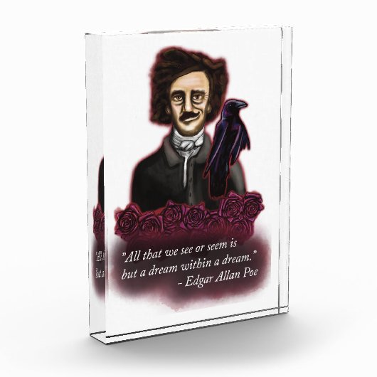 Edgar Allan Poe, Dark Academia Fotoblock (Links)