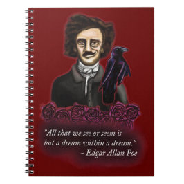 Edgar Allan Poe, Dark Academia Notizblock