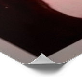 Edgar Allan Poe druckt zwei Poster (Ecke)