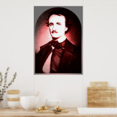 Edgar Allan Poe druckt zwei Poster (Küche)