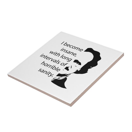 Edgar Allan Poe Fliese (Seite)