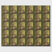Edgar Allan Poe Geschenkpapier (Flach)
