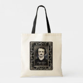 Edgar Allan Poe Gothic Halloween & Samhain Budget Tragetasche (Rückseite)