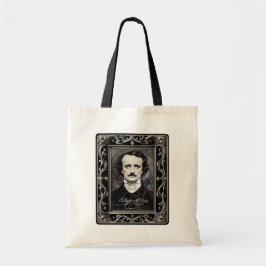 Edgar Allan Poe Gothic Halloween & Samhain Budget Tragetasche