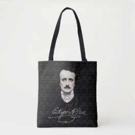 Edgar Allan Poe Gothic Halloween Signature-Tasche Tasche