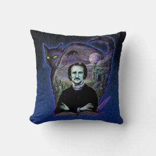 Edgar Allan Poe Gothic Kissen