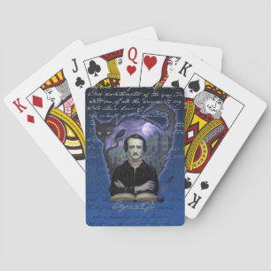 Edgar Allan Poe Gothic Poker Karten – Der Rabe Spielkarten