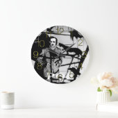 EDGAR ALLAN POE GROßE WANDUHR (Zuhause)
