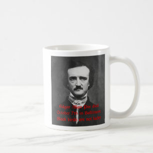 Edgar Allan Poe Haiku-Tasse Kaffeetasse
