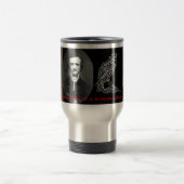 Edgar Allan Poe Haiku-Tasse Reisebecher (Mittel)