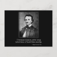 Edgar Allan Poe I wurde verrückter berühmter Autor