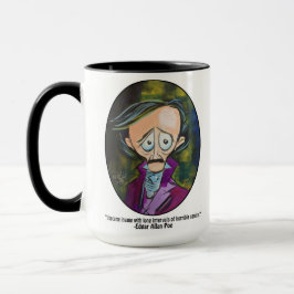 Edgar Allan Poe "ich wurde geisteskrank…" Tasse