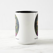 Edgar Allan Poe "ich wurde geisteskrank…" Tasse (Zentrum)