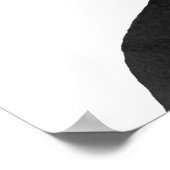 Edgar Allan Poe in Sonnenbrille Poster (Ecke)