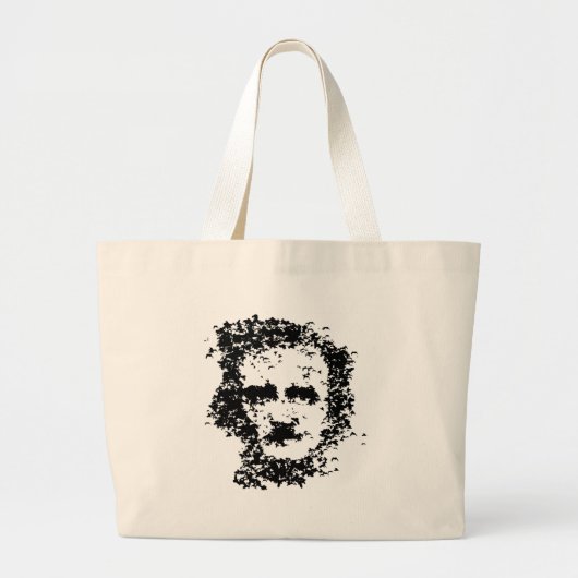 Edgar Allan Poe Jumbo Stoffbeutel (Vorne)