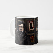 Edgar Allan Poe Kaffeetasse (Vorderseite Links)