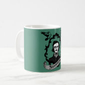 Edgar Allan Poe Kaffeetasse (Vorderseite Links)