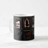 Edgar Allan Poe Kaffeetasse (Vorderseite Links)