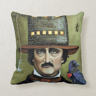 Edgar Allan Poe Kissen