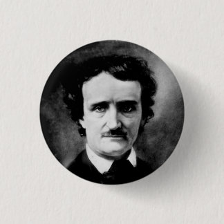 Edgar Allan Poe-Knopf Button