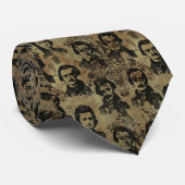 Edgar Allan Poe Krawatte Schlips (Gerollt)