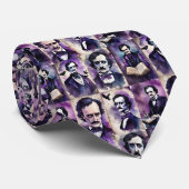 Edgar Allan Poe Krawatte Schlips (Gerollt)