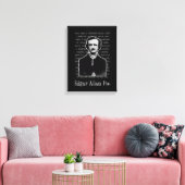Edgar Allan Poe Leinwanddruck (Insitu (Wohnzimmer))