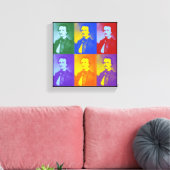 Edgar Allan Poe Leinwanddruck (Insitu (Wohnzimmer))