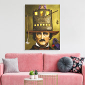 Edgar Allan Poe Leinwanddruck (Insitu (Wohnzimmer))