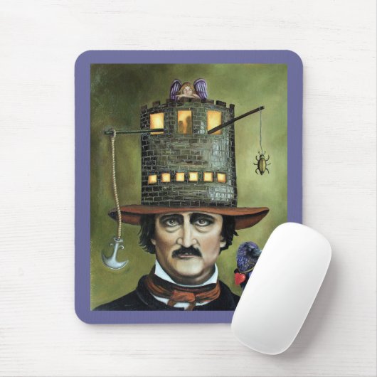 Edgar Allan Poe Mousepad (Mit Mouse)