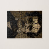 Edgar Allan Poe - Nevermore Typografie Puzzle (Horizontal)