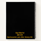 Edgar Allan Poe  Notizblock (Rückseite)