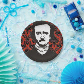 Edgar Allan Poe Paper Plate Pappteller (Party)